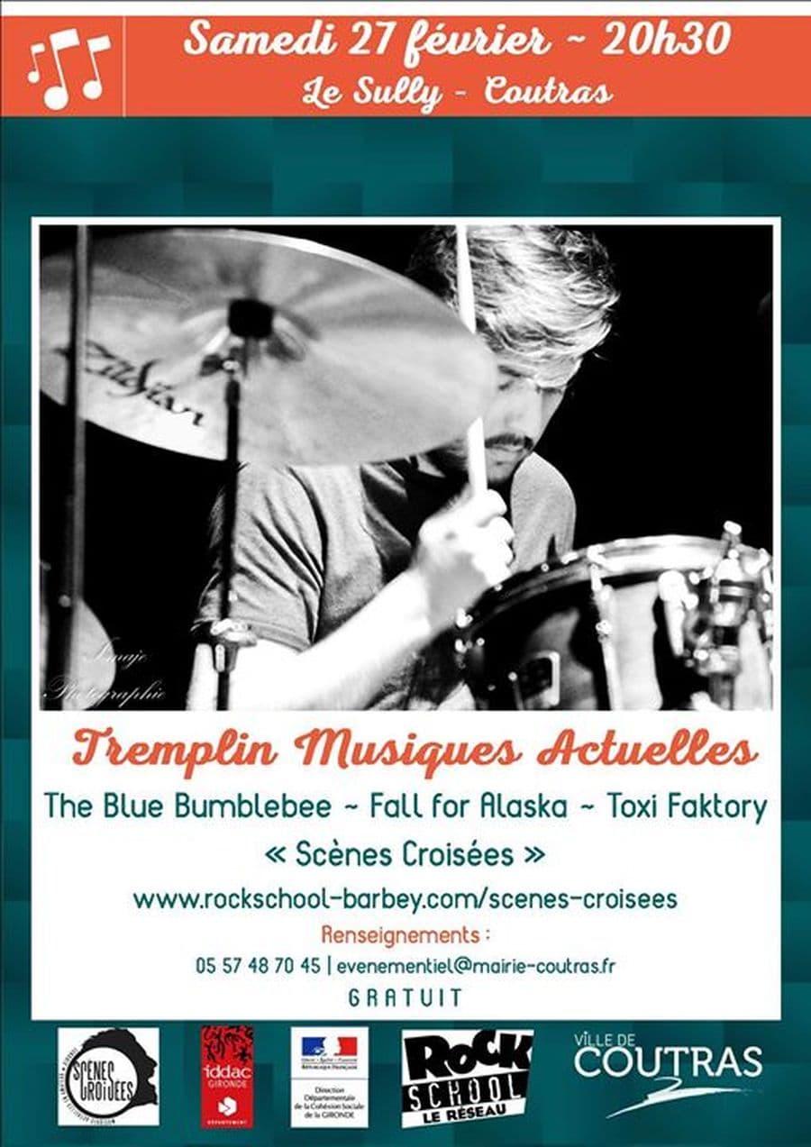 Tremplin Musiques Actuelles : avec Toxi Faktory + Fall for Alaska + The Blue Bumblebee