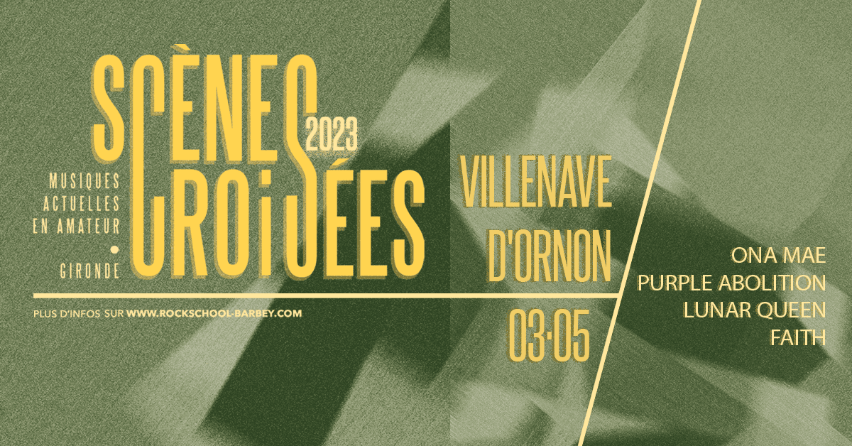 Tremplin Scènes Croisées : Villenave d'Ornon - ONA MAE + PURPLE ABOLITION + FAITH + LUNAR QUEEN