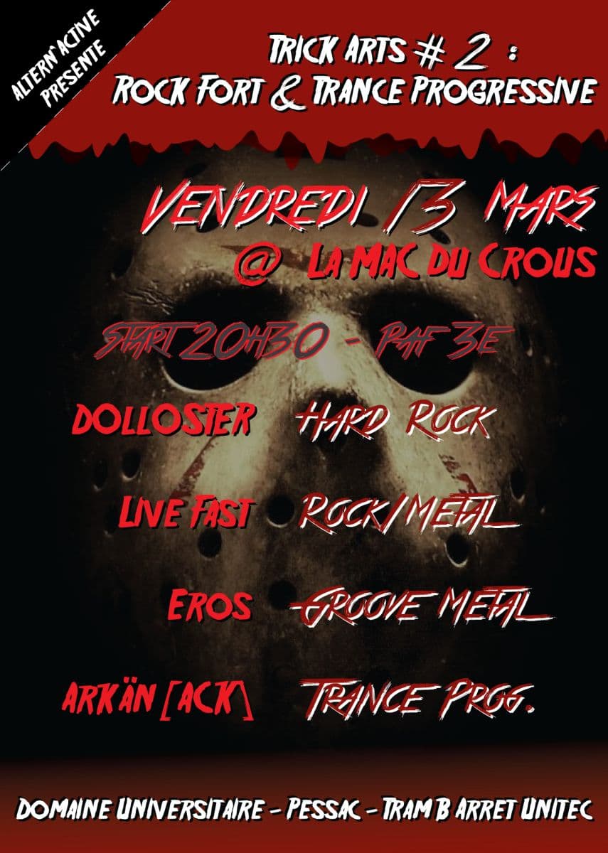 Trick Arts #2 : Rock Fort & Trance Progressive