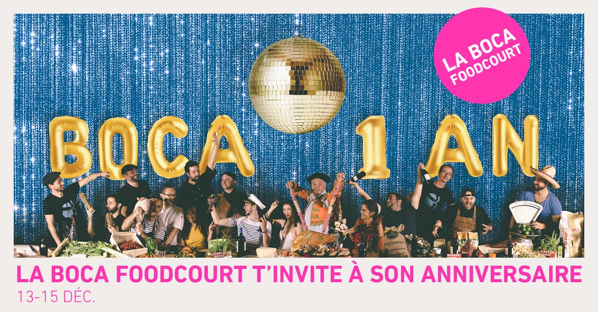 Un an déjà ! La Boca t'invite à son anniversaire