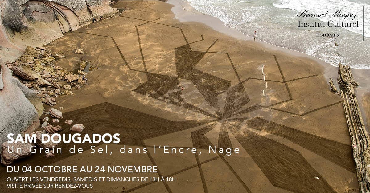 Un grain de sel, dans l’encre, nage | Par Sam Dougados