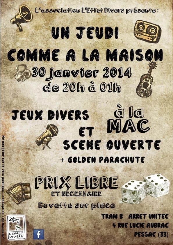Un Jeudi comme à la maison