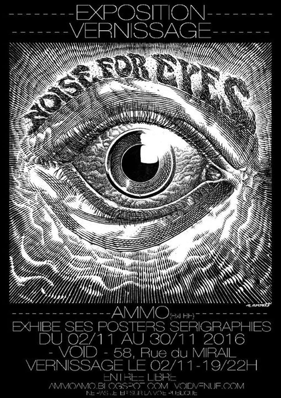 Vernissage AMMO : Noise For Eyes
