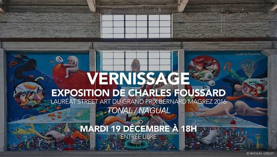 Vernissage de l'exposition de Charles Foussard