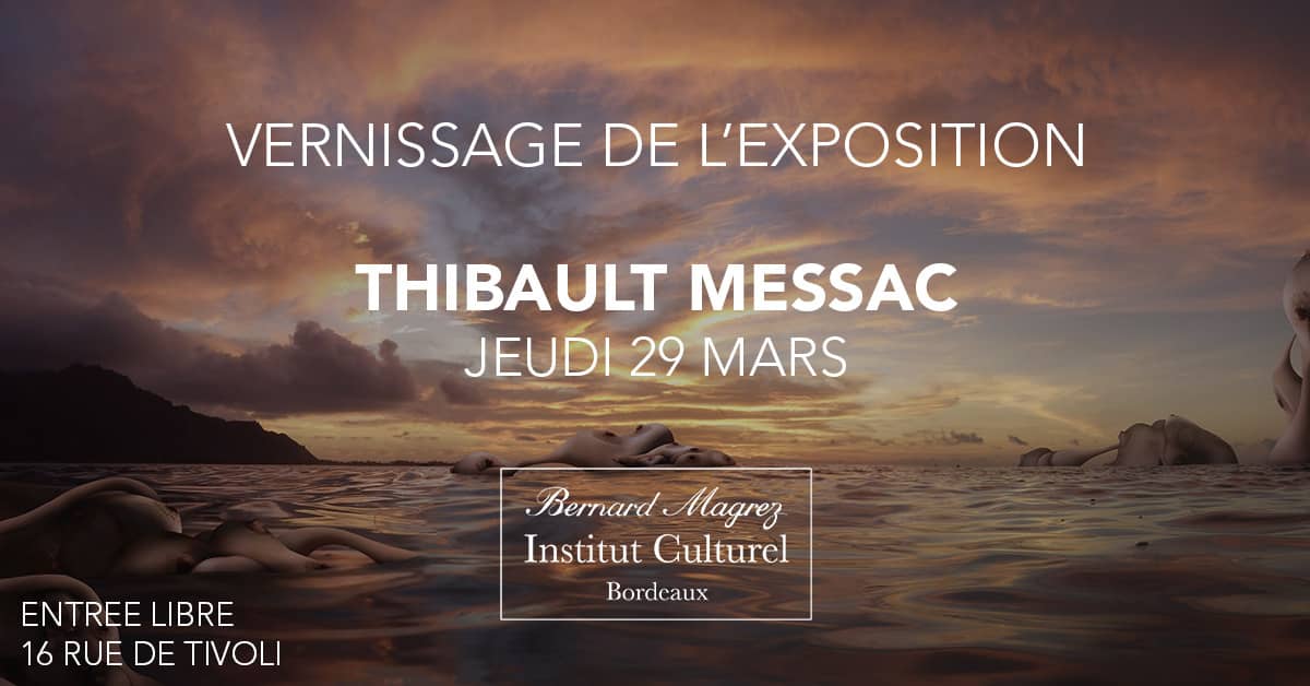 Vernissage de l'exposition de Thibault Messac