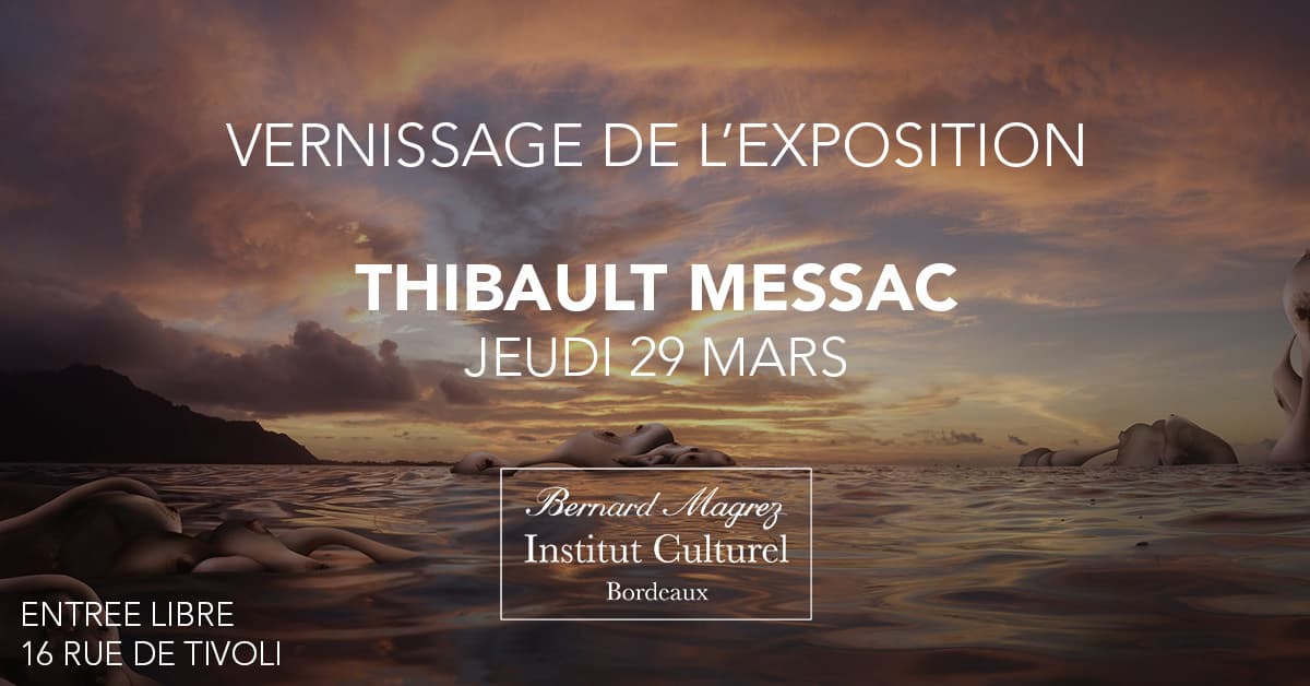 Vernissage de l'exposition de Thibault Messac