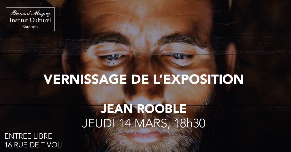 Vernissage de l'exposition « Zone Blanche » de Jean ROOBLE
