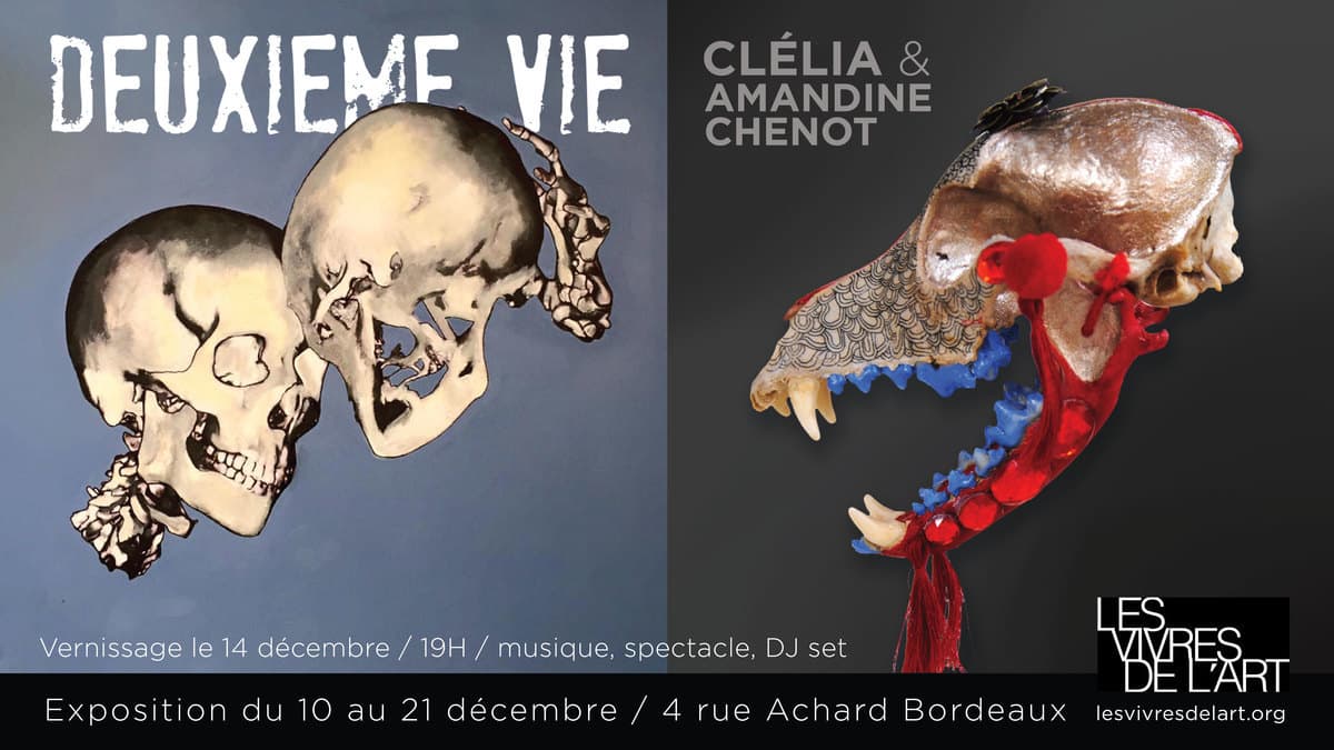 Vernissage 'Deuxième Vie' - Clélia et Amandine Chenot