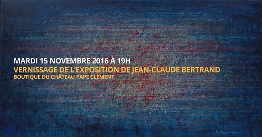 Vernissage & Exposition de Jean-Claude Bertrand