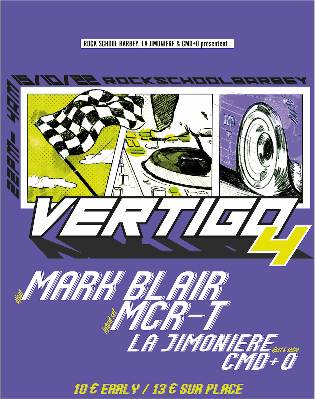 Vertigo #4 : MARK BLAIR / MCR-T / LA JIMONIÈRE / CMD+O