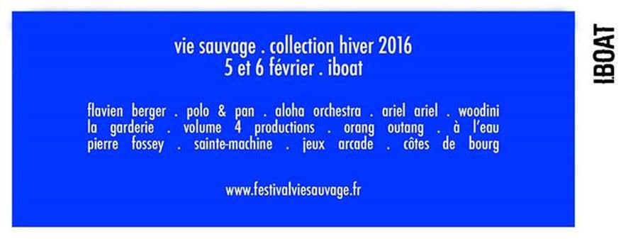 vie sauvage - collection hiver 2016