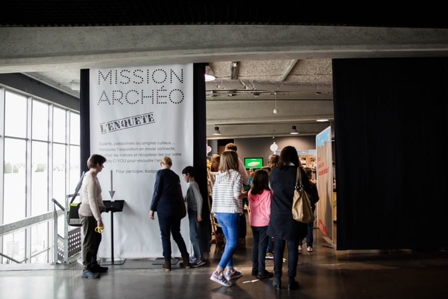 Visite de l'exposition : « mission archéo » et le « cabinet de curiosité »