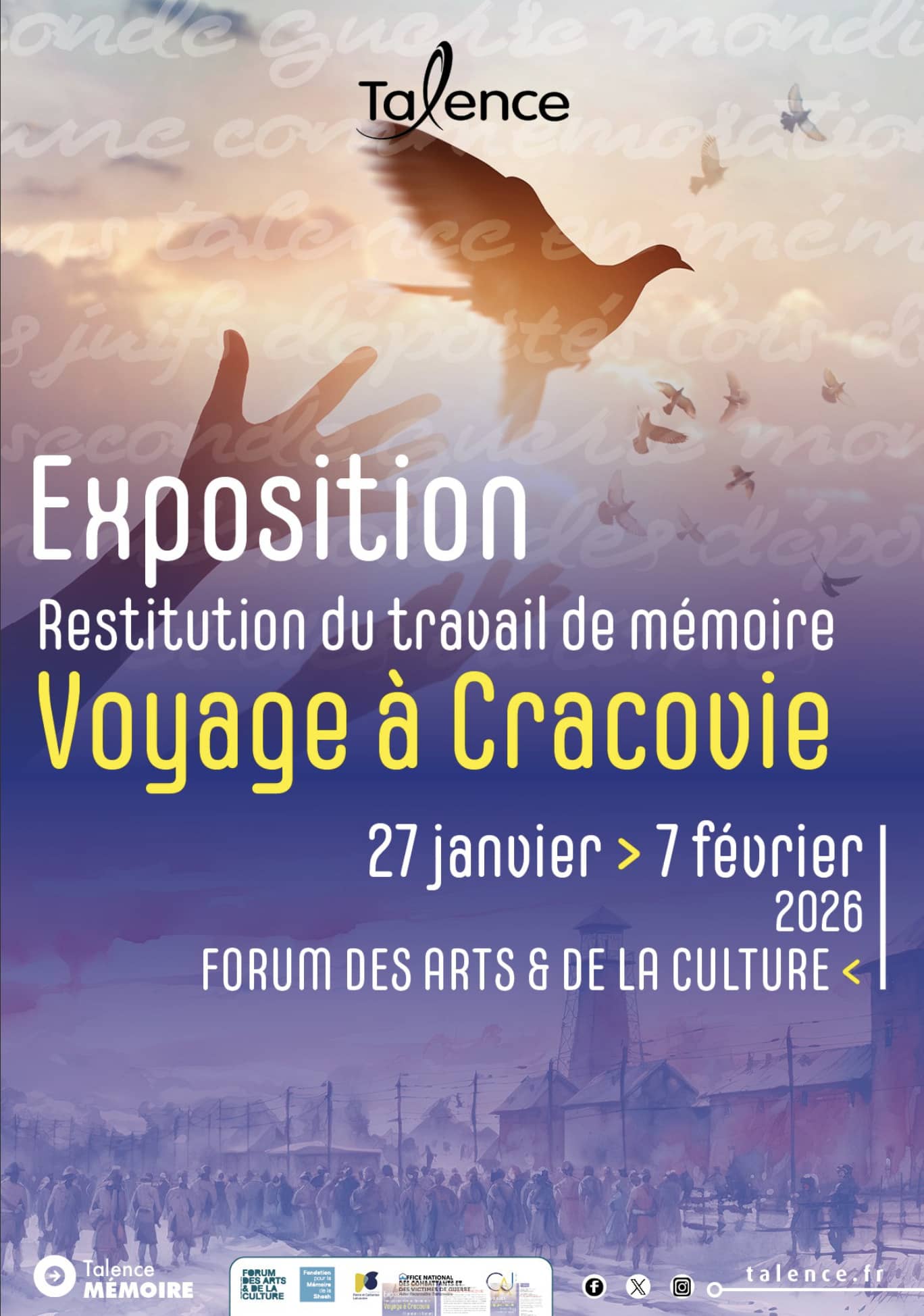 Voyage à Cracovie, restitution du travail de mémoire