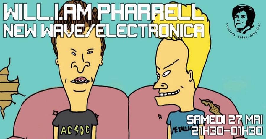 Will.i.am Pharrell : dj set new wave / electronica