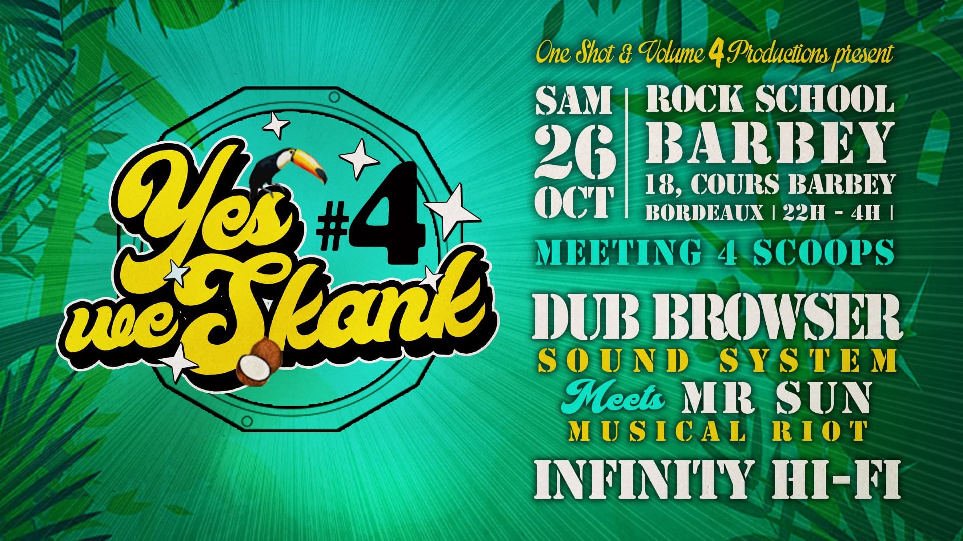 Yes we Skank #4 - Dub Browser Sound System meets Mr Sun - Infinity Hi-Fi