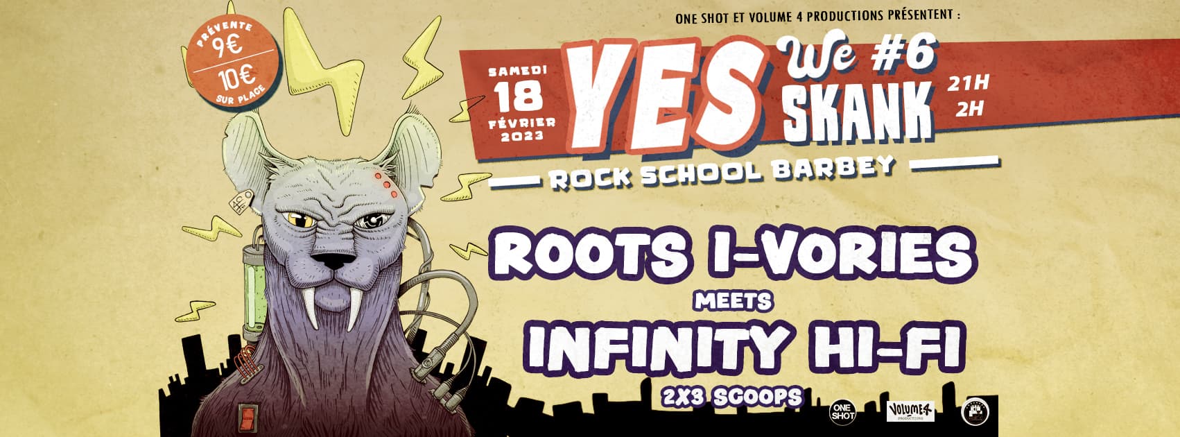 YES WE SKANK #6 - Roots I-Vories / Infinity Hi-Fi