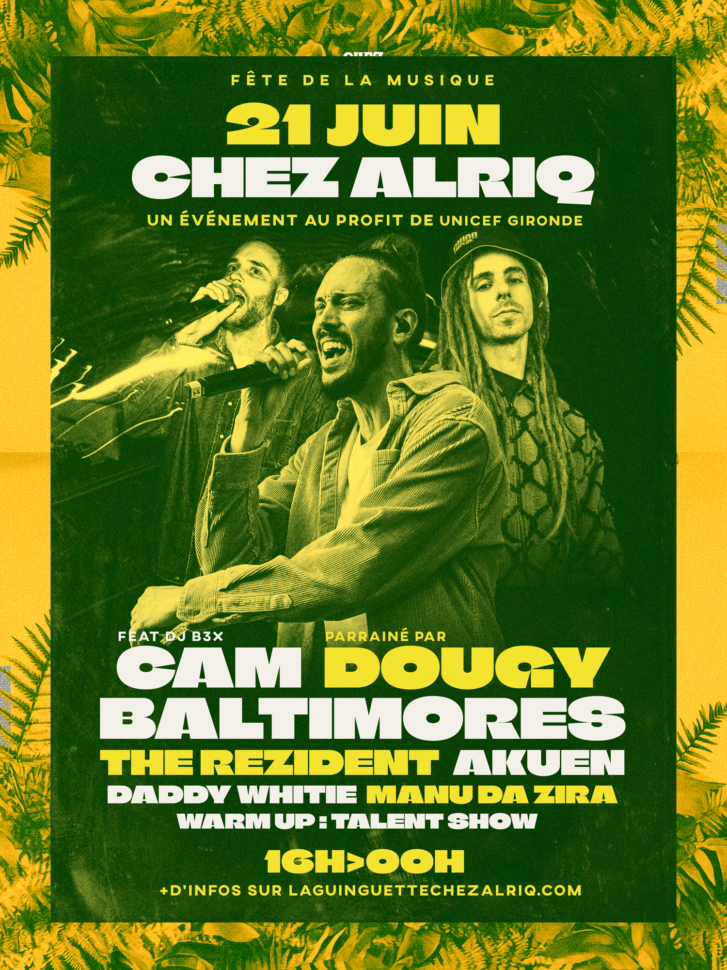Fête de la musique : Cam / Dougy / Baltimores & more...
