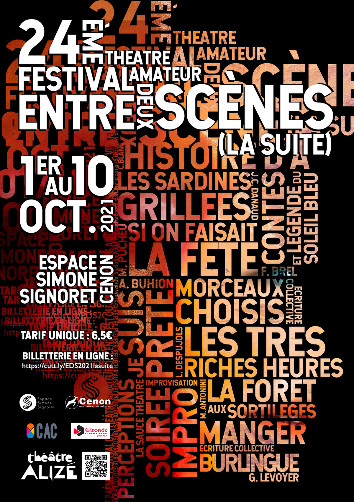 24ème Festival ''Entre-Deux-Scènes'' de Théâtre Amateur (la suite)