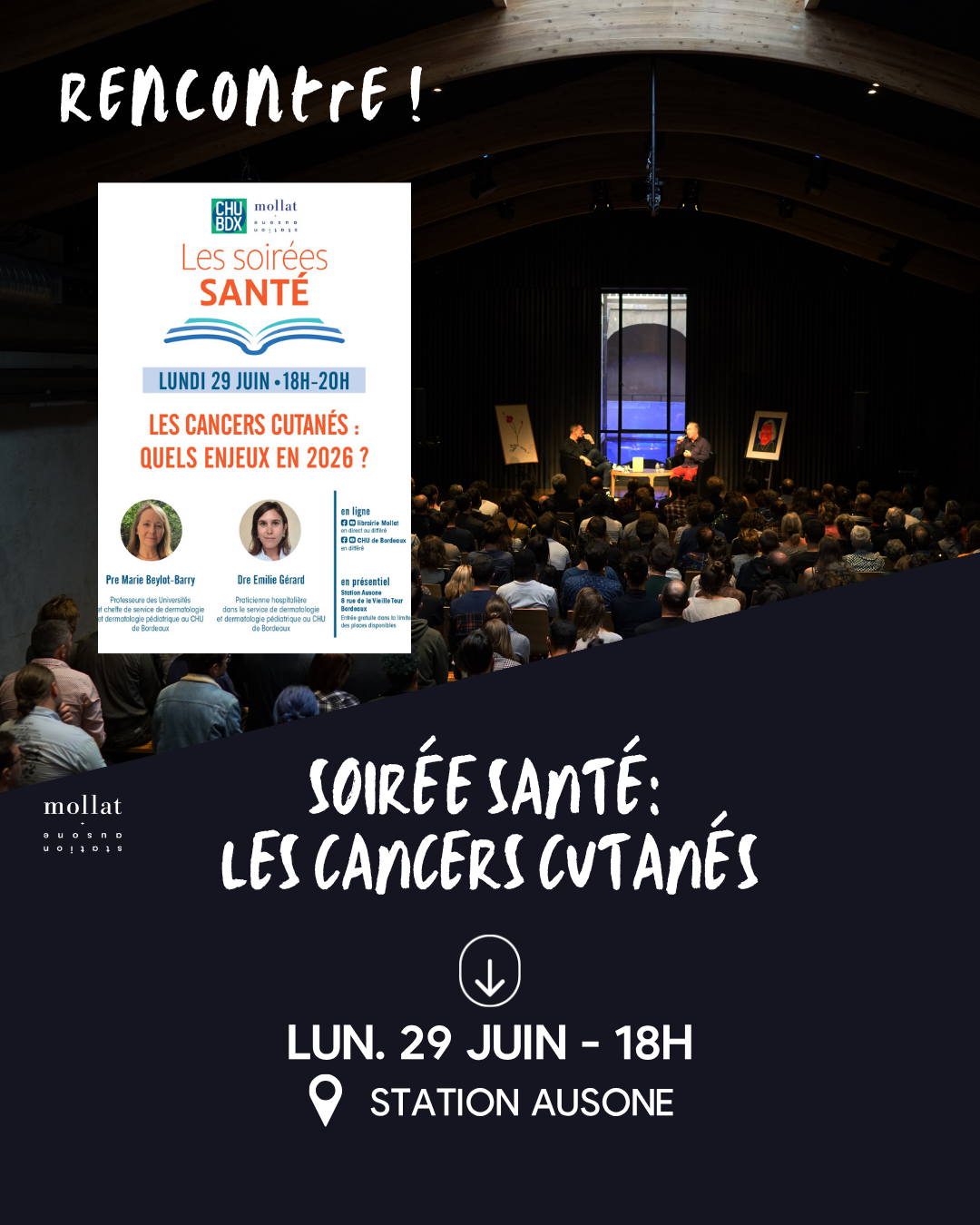 Soirée Santé - Les cancers cutanés : quels enjeux en 2026 ?