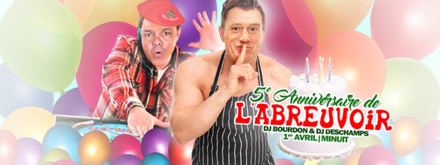 5 ans de l'Abreuvoir : avec Dj Bourdon & Dj Deschamps