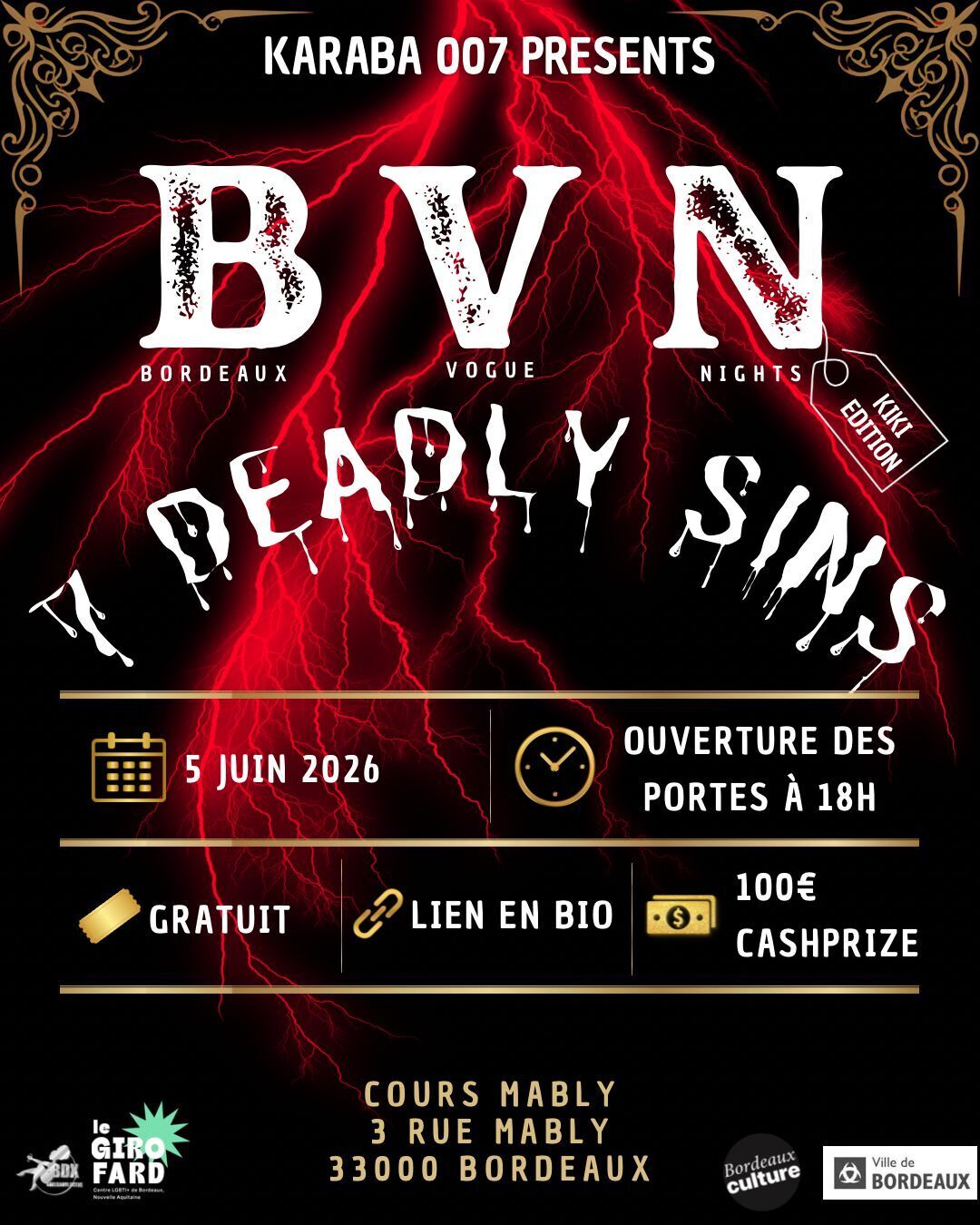 7 deadly sins Kiki Ball