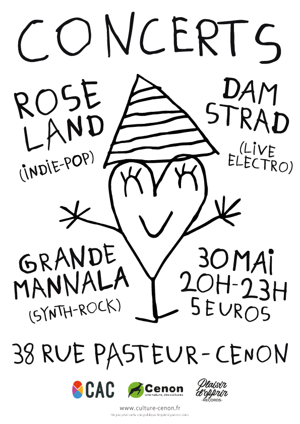 Roseland + Damstrad + Grande Mannala