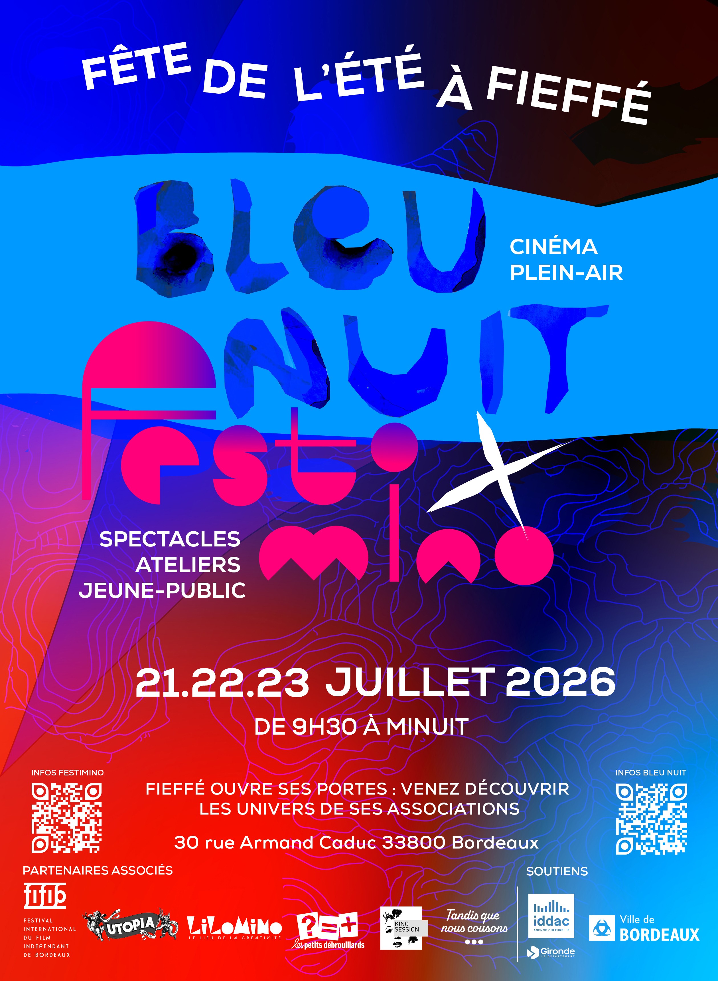 Fieffé fête l’été : trois jours de culture, de cinéma et de découvertes à Bordeaux Sud