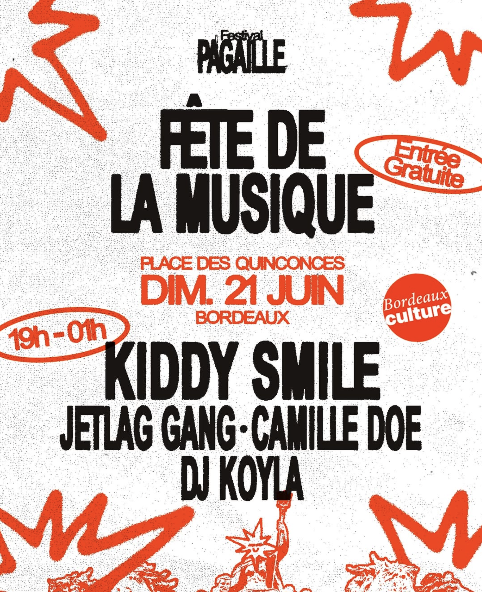 Fête de la musique du Festival Pagaille
