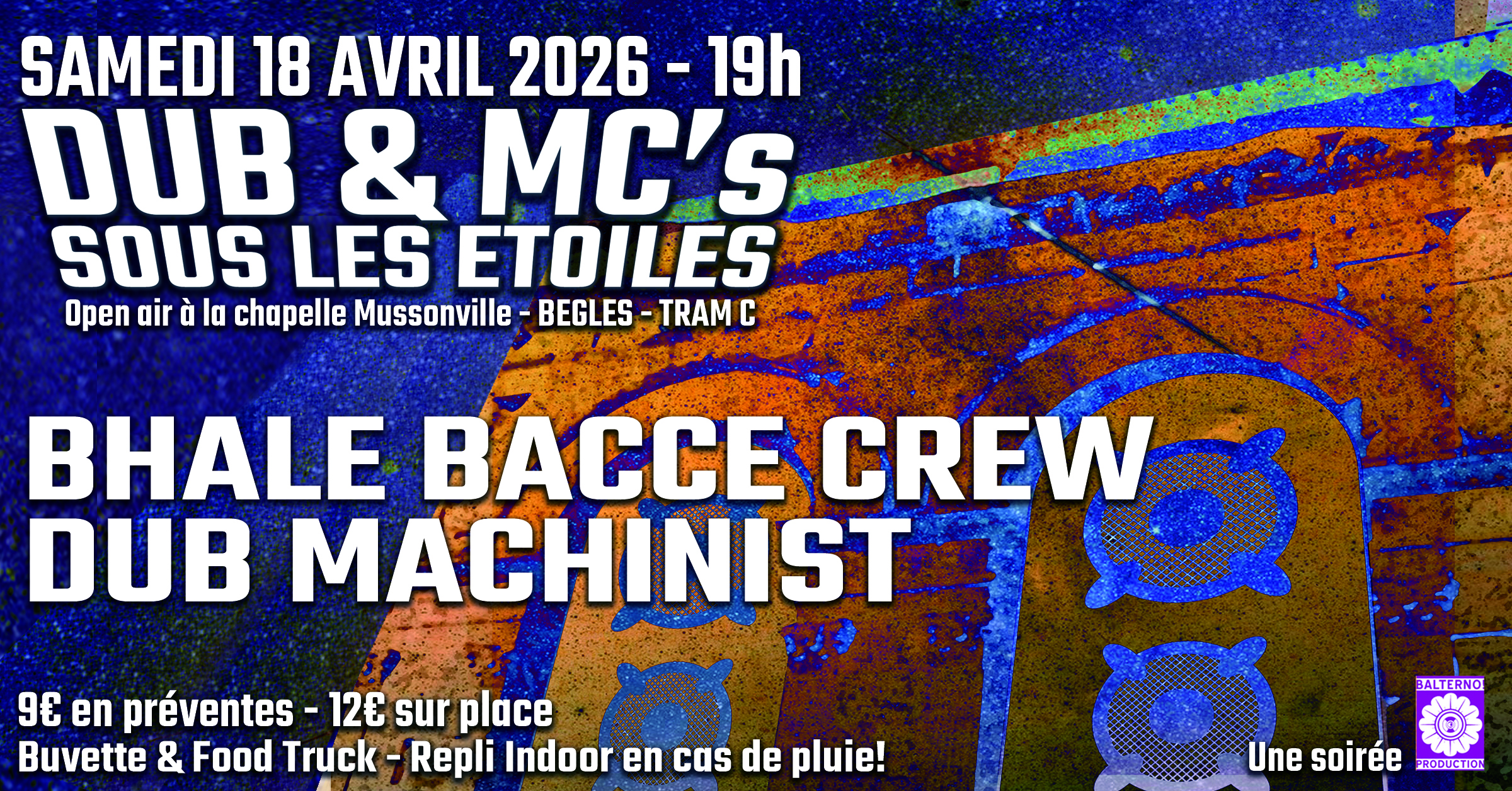 DUB & MC's Sous les étoiles - BHALE BACCE CREW + DUB MACHINIST