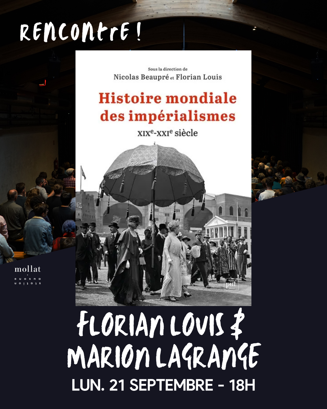 Rencontre avec Florian Louis et Marion Lagrange