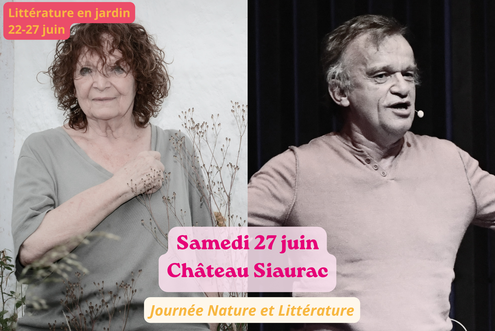 Festival Littérature en jardin - Journée nature et littérature