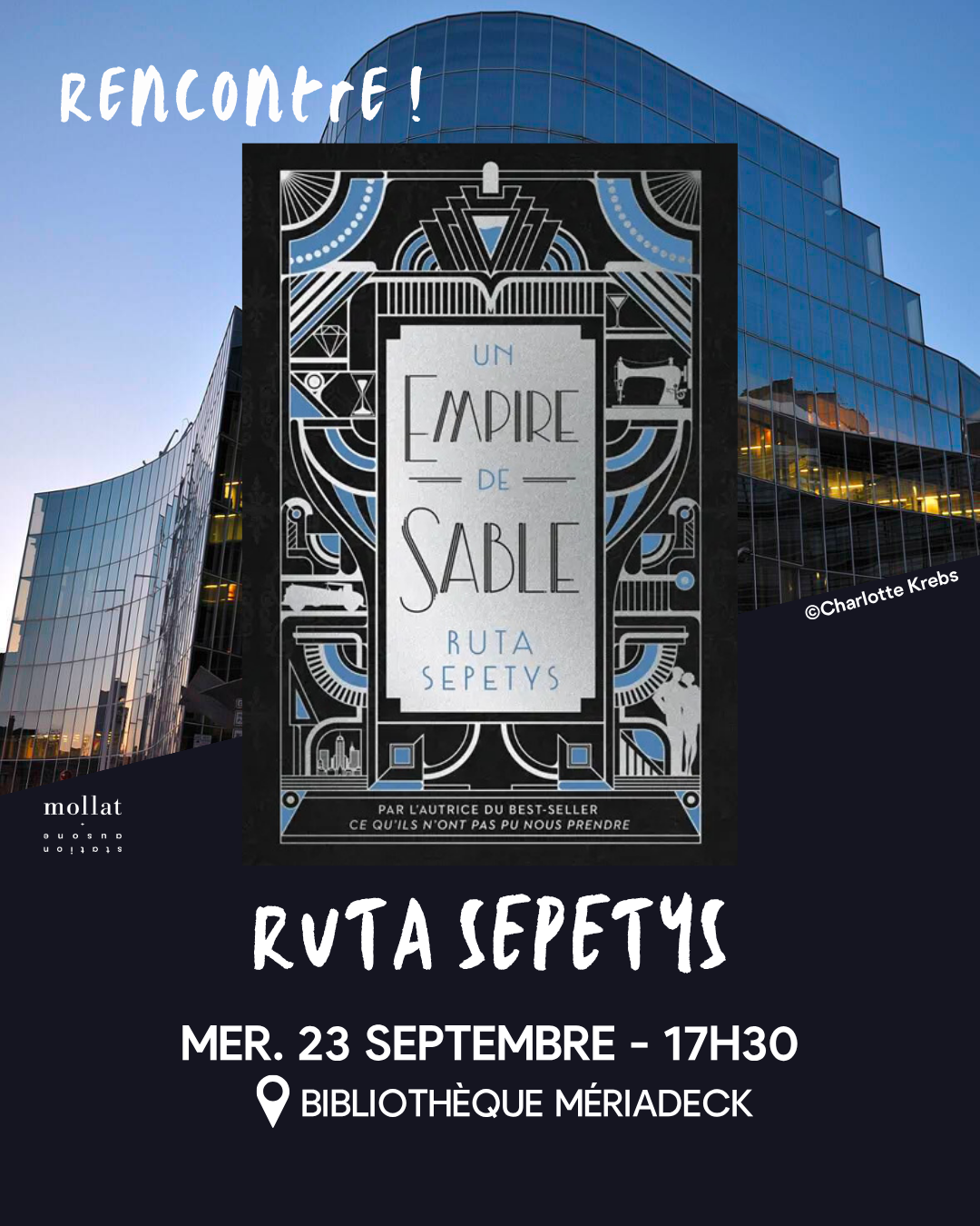 Rencontre avec Ruta Sepetys