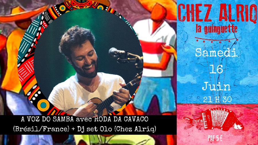 A Voz de Samba + Roda de Cavaco + Dj Set