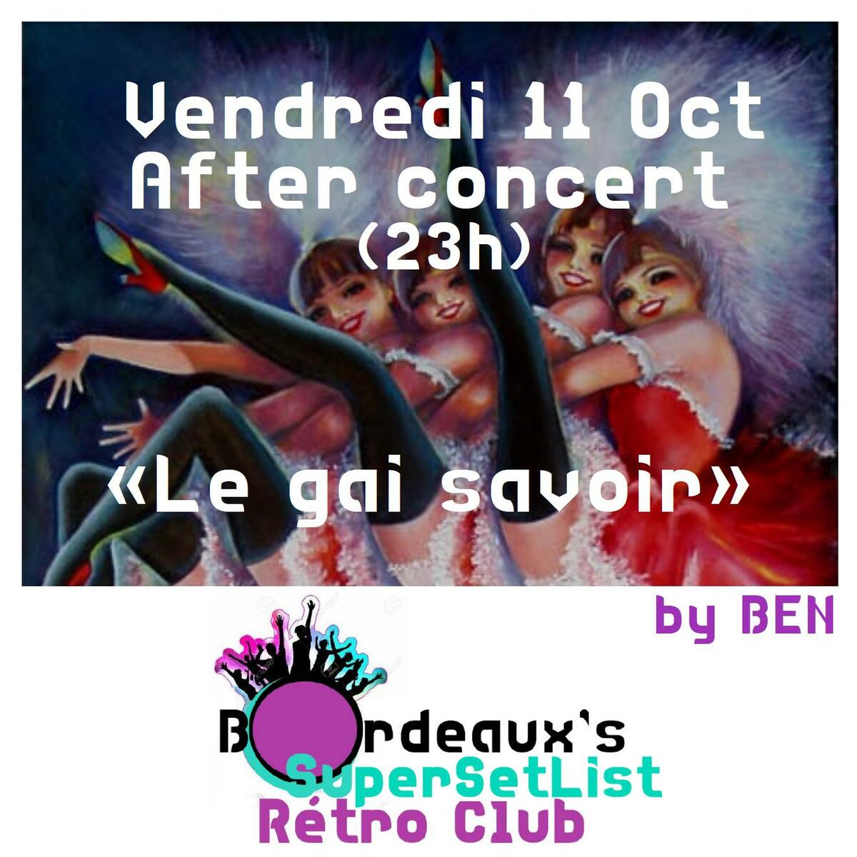 After Rétro Club - ''Le gai savoir''