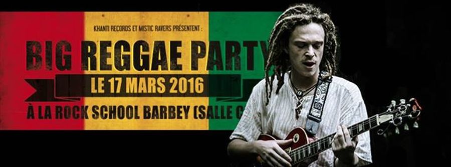 BIG REGGAE PARTY : "RELEASE PARTY" de WYMAN LOW & THE RAVERS + RACE AND PEACE + TOFY AND THE POUPETS + INVITES SURPRISES