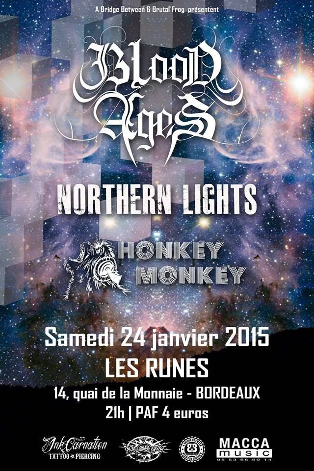 Blood Ages + Northern Lights + honkey monkey