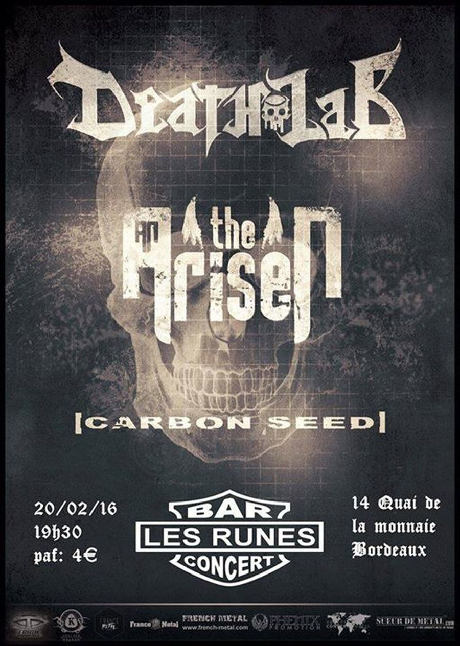 Carbon Seed + The Arisen + Death Lab