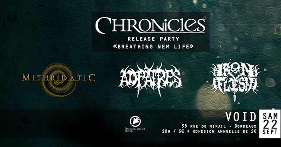 CHRONICLES + MITHRIDATIC + AD PATRES + IRON FLESH