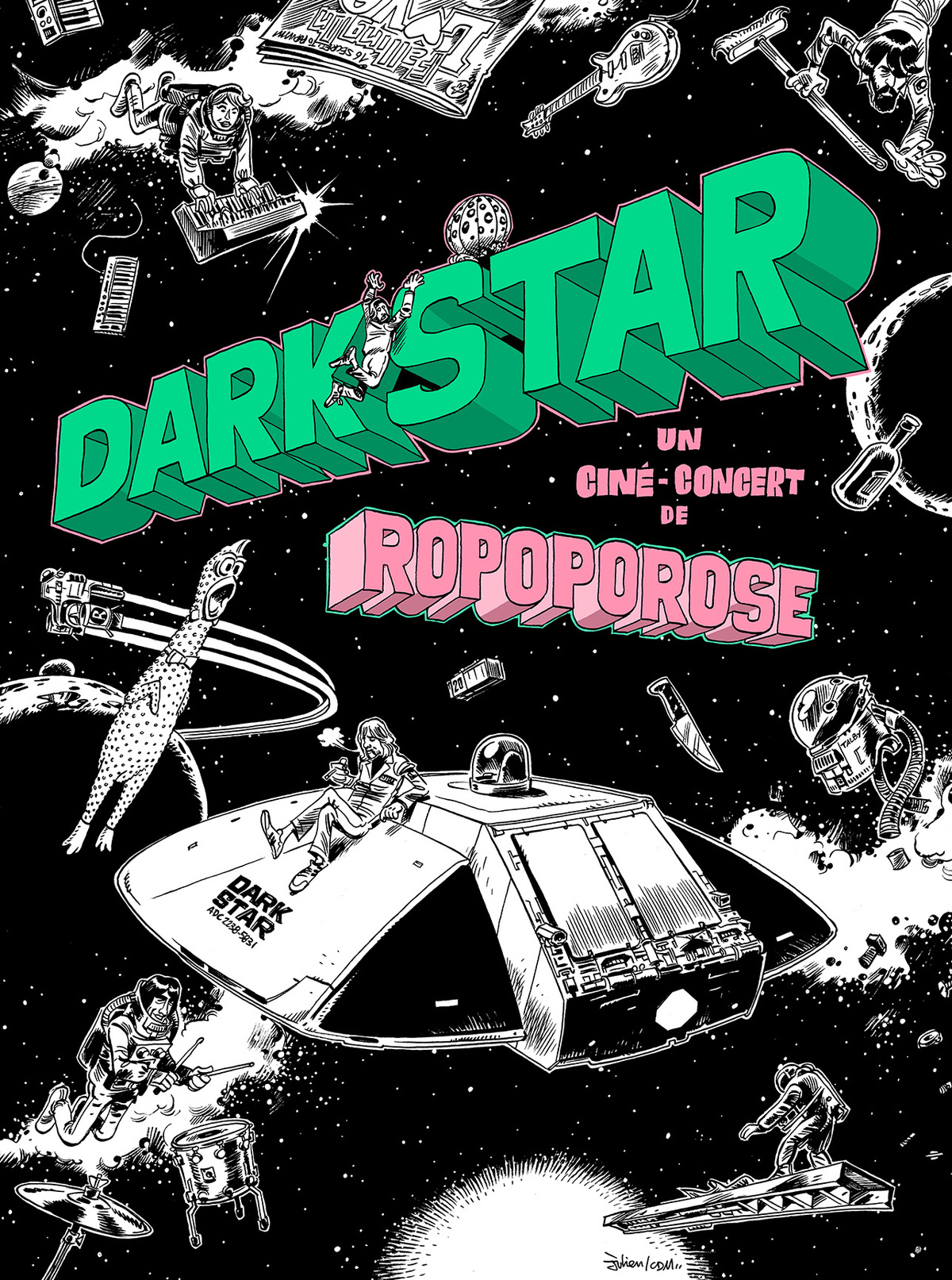 Ciné-concert Dark Star de Ropoporose