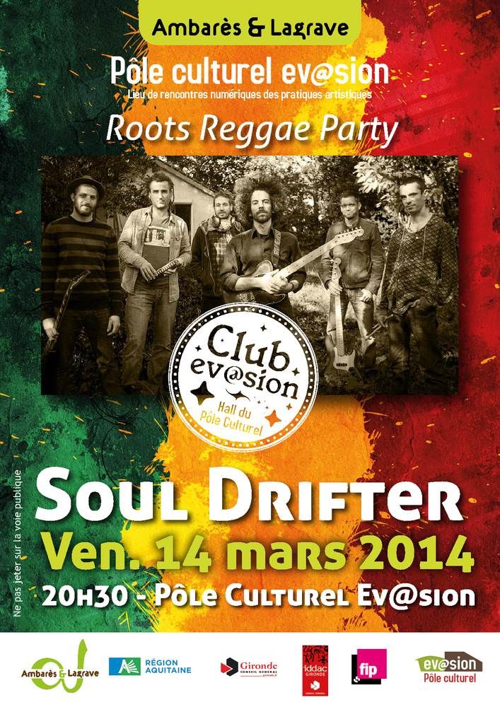 Club Ev@sion Reggae Roots Party