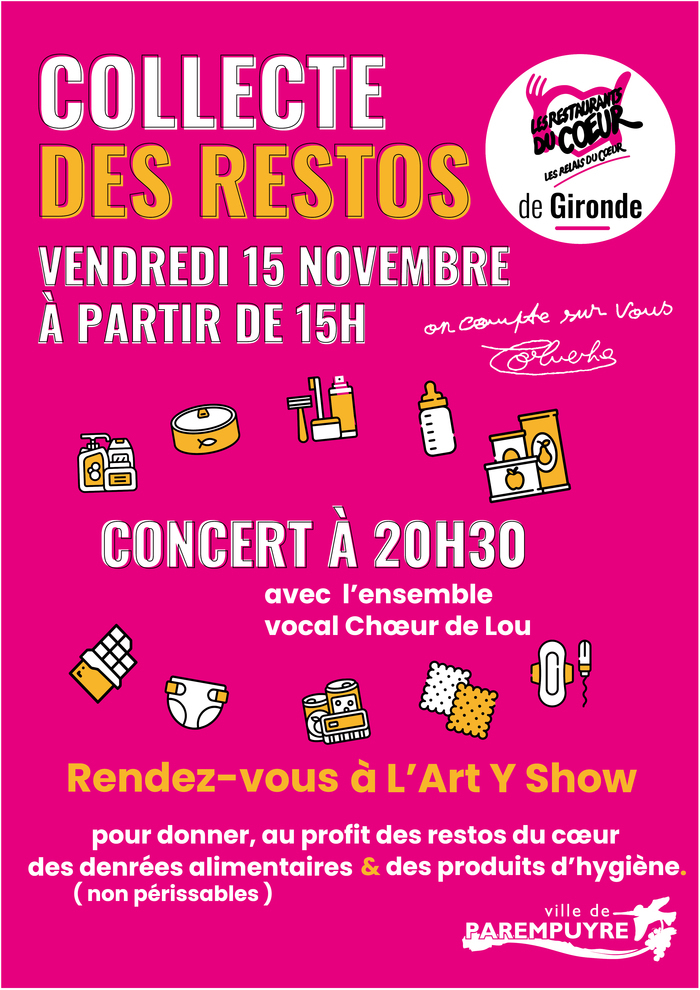 COLLECTE DES RESTOS & CONCERT