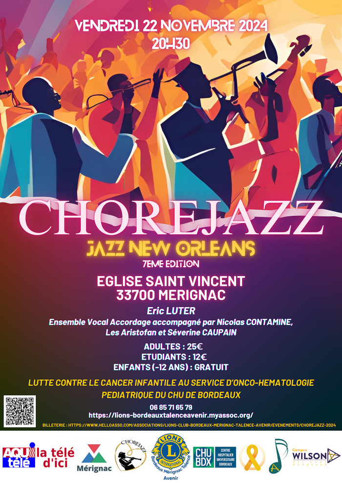 Concert caritatif CHOREJAZZ #7