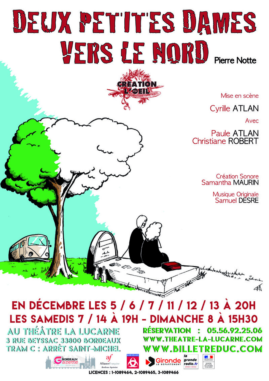Deux petites dames vers le nord