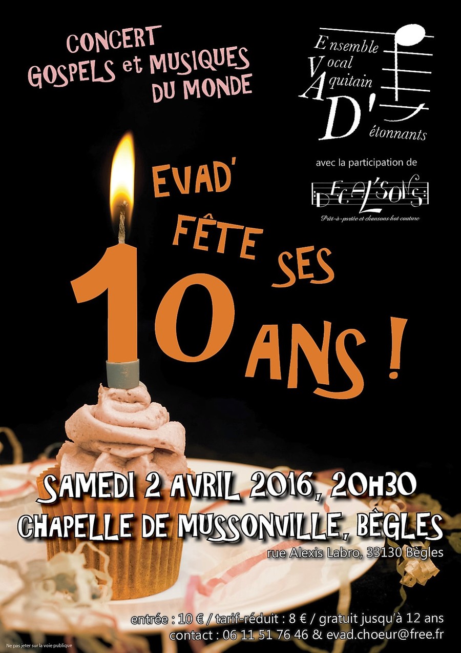 EVAD' fête ses 10 ans