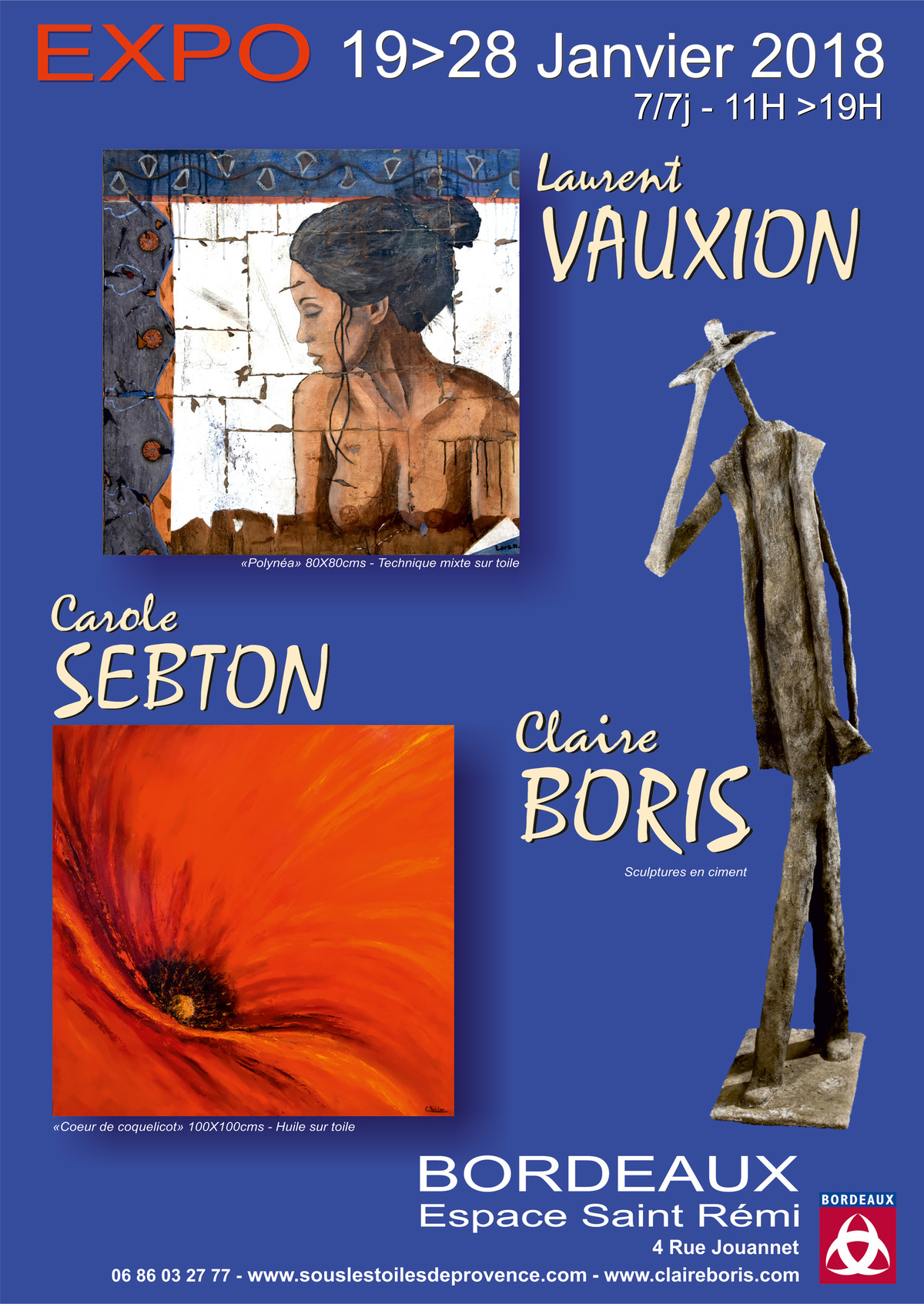 Exposition en trio