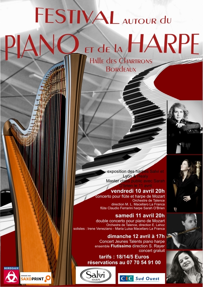 festival autour du piano et de la harpe