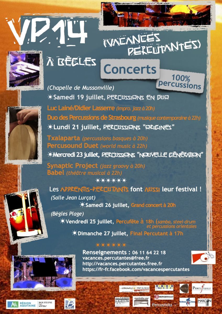 Festival VP14 - Percussions origines