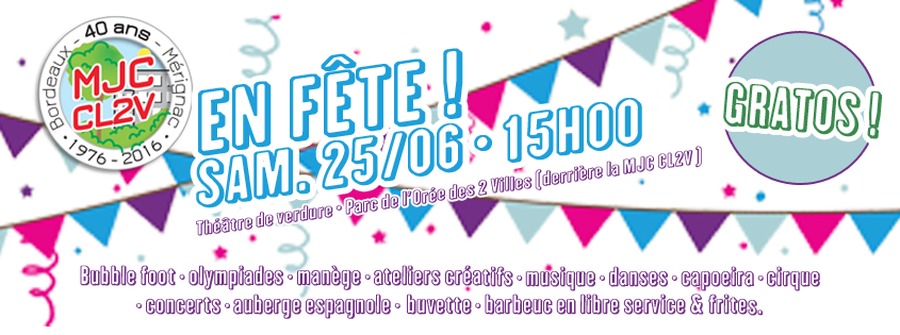 Fête de la MJC CL2V