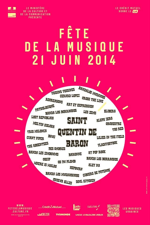 Fête de La Musique St quentin de Baron