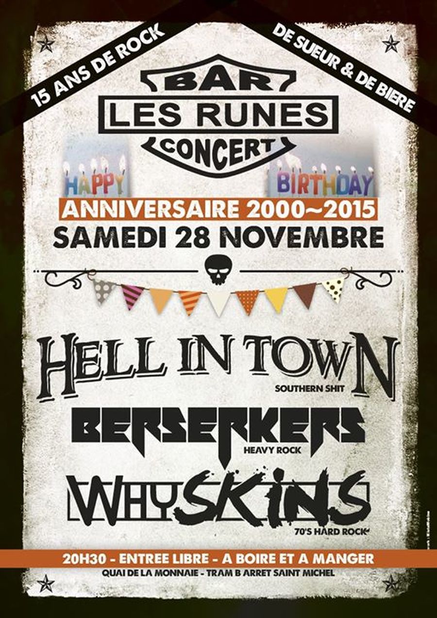Hell In Town + Berserkers + Whyskins